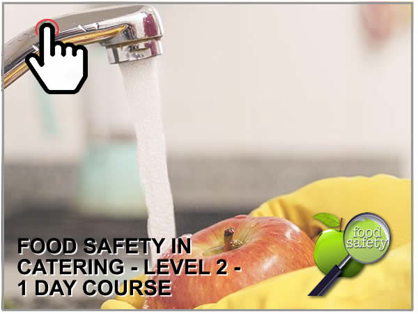 FOOD SAFETY IN CATERING - LEVEL 2 - 1 DAY COURSE